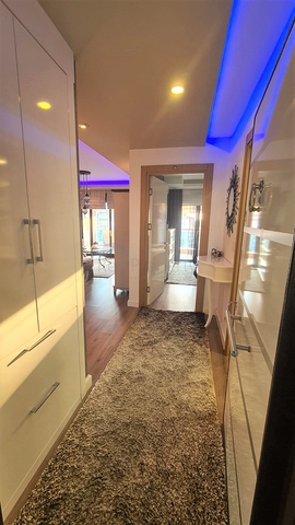 شقة ضمن مجمع فاخر في الانيا - تصميم غرفة وصالة -في جيكجلي / الانيا 