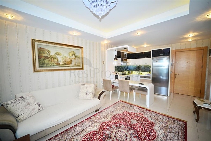 شقة ضمن مجمع خمس نجوم - تصميم 1+1 مفروشة  - في الانيا 