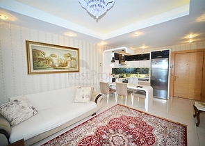 شقة ضمن مجمع خمس نجوم - تصميم 1+1 مفروشة  - في الانيا 