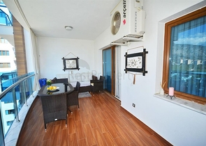 شقة ضمن مجمع خمس نجوم - تصميم 1+1 مفروشة  - في الانيا 