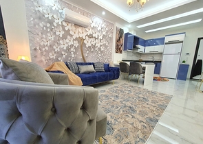 شقة غرفة وصالة جديدة - مفروشة وضمن مجمع سكني في محمودلار / الانيا 