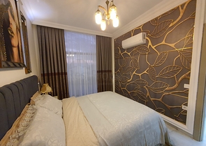 شقة غرفة وصالة جديدة - مفروشة وضمن مجمع سكني في محمودلار / الانيا 