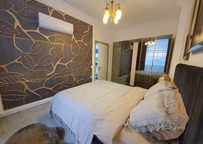 شقة غرفة وصالة جديدة - مفروشة وضمن مجمع سكني في محمودلار / الانيا 