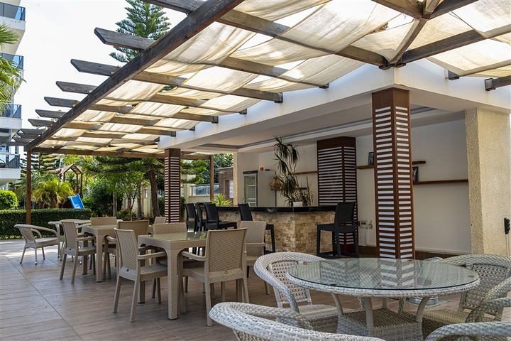 مجمع انيق في اوبا - شقة 2 غرفة وصالة مفروشة -في منطقة اوبا / الانيا 