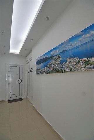 مجمع انيق في اوبا - شقة 2 غرفة وصالة مفروشة -في منطقة اوبا / الانيا 