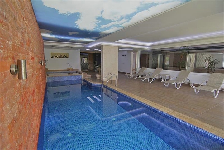 مجمع انيق في اوبا - شقة 2 غرفة وصالة مفروشة -في منطقة اوبا / الانيا 