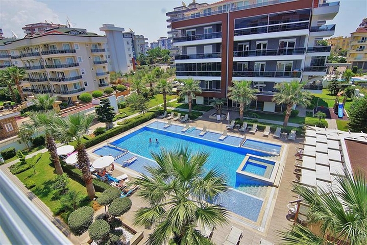 مجمع انيق في اوبا - شقة 2 غرفة وصالة مفروشة -في منطقة اوبا / الانيا 