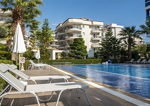 مجمع انيق في اوبا - شقة 2 غرفة وصالة مفروشة -في منطقة اوبا / الانيا 