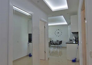 مجمع انيق في اوبا - شقة 2 غرفة وصالة مفروشة -في منطقة اوبا / الانيا 