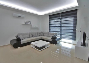 مجمع انيق في اوبا - شقة 2 غرفة وصالة مفروشة -في منطقة اوبا / الانيا 