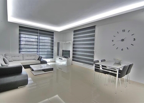 مجمع انيق في اوبا - شقة 2 غرفة وصالة مفروشة -في منطقة اوبا / الانيا 