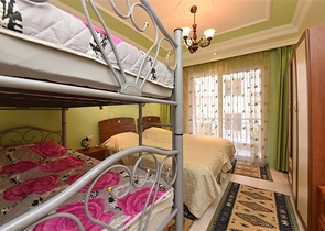 شقق للبيع في اوبا - غرفتين وصالة -مفروشة -قريبة من البحر 