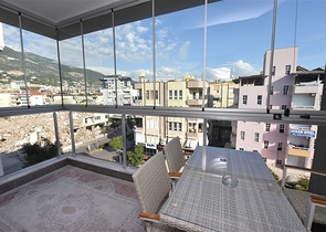 عقارات للبيع في مركز الانيا - دوبلكس مفروشة -3 غرف وصالة .