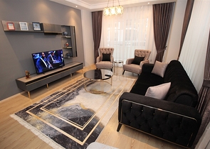 شقة 3 غرف وصالة في محمودلار - مفروشة بالكامل - مطبخ منفصل - الانيا 