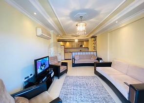 عقارات للبيع في مركز الانيا - شقة 2 غرفة وصالة مفروشة .