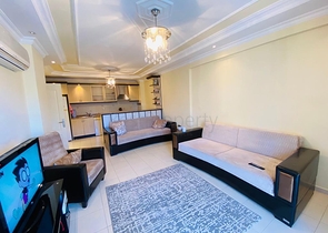 عقارات للبيع في مركز الانيا - شقة 2 غرفة وصالة مفروشة .