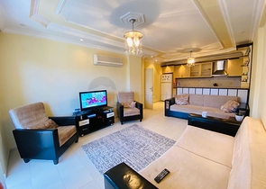 عقارات للبيع في مركز الانيا - شقة 2 غرفة وصالة مفروشة .