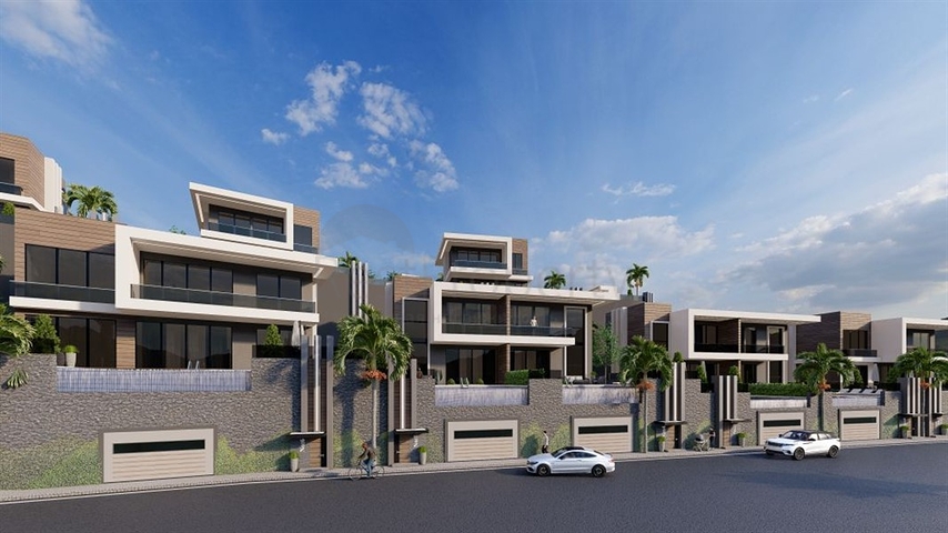 فلل للبيع في الانيا - اطلالة بحر وقلعة - بالاقساط حتى تاريخ التسليم - مركز الانيا 