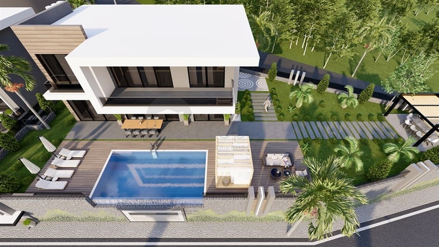 فلل للبيع في الانيا - اطلالة بحر وقلعة - بالاقساط حتى تاريخ التسليم - مركز الانيا 