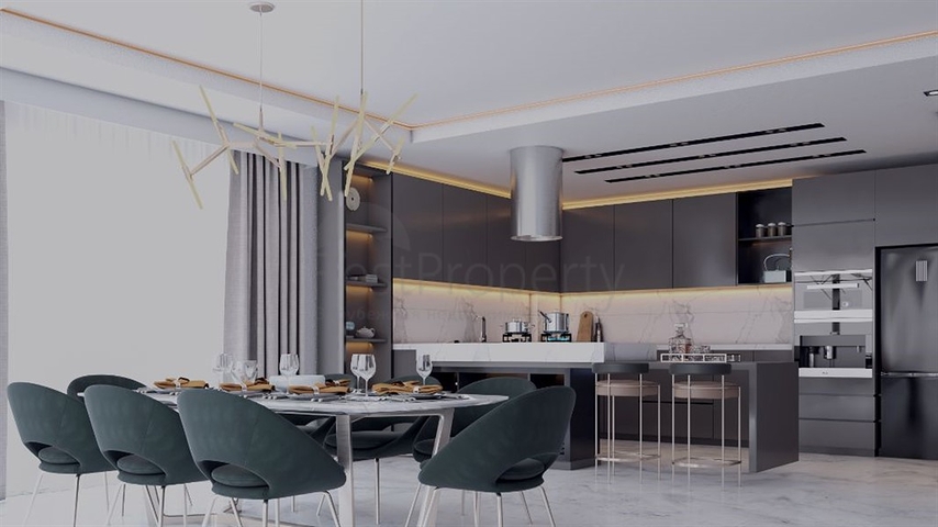 فلل للبيع في الانيا - اطلالة بحر وقلعة - بالاقساط حتى تاريخ التسليم - مركز الانيا 