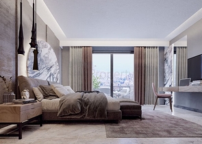 فلل للبيع في الانيا - اطلالة بحر وقلعة - بالاقساط حتى تاريخ التسليم - مركز الانيا 