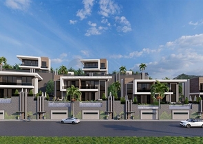 فلل للبيع في الانيا - اطلالة بحر وقلعة - بالاقساط حتى تاريخ التسليم - مركز الانيا 