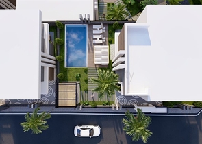 فلل للبيع في الانيا - اطلالة بحر وقلعة - بالاقساط حتى تاريخ التسليم - مركز الانيا 