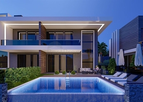 فلل للبيع في الانيا - اطلالة بحر وقلعة - بالاقساط حتى تاريخ التسليم - مركز الانيا 