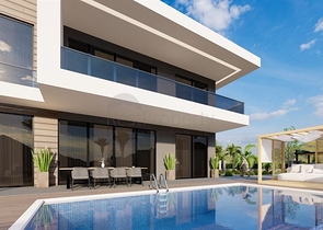 فلل للبيع في الانيا - اطلالة بحر وقلعة - بالاقساط حتى تاريخ التسليم - مركز الانيا 