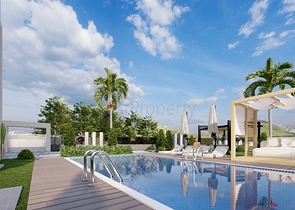 فلل للبيع في الانيا - اطلالة بحر وقلعة - بالاقساط حتى تاريخ التسليم - مركز الانيا 