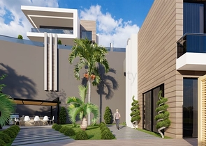 فلل للبيع في الانيا - اطلالة بحر وقلعة - بالاقساط حتى تاريخ التسليم - مركز الانيا 