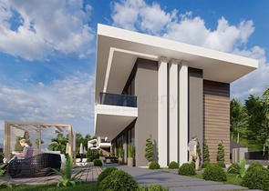 فلل للبيع في الانيا - اطلالة بحر وقلعة - بالاقساط حتى تاريخ التسليم - مركز الانيا 