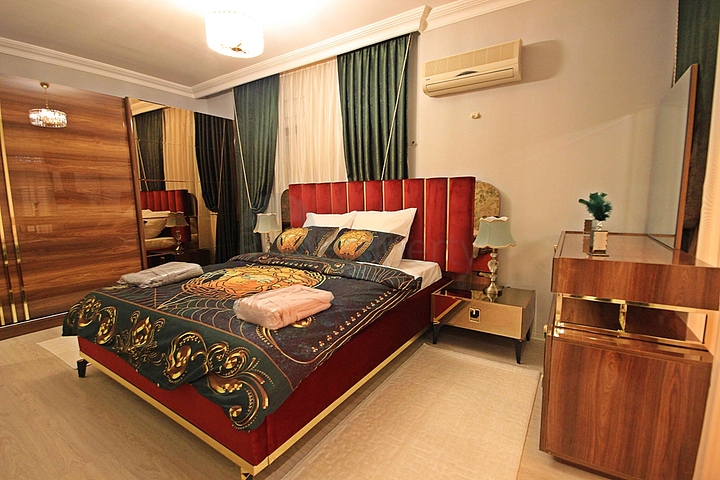 قريبة من البحر - شقة 2 غرفة وصالة مفروشة -في محمودلار / الانيا 