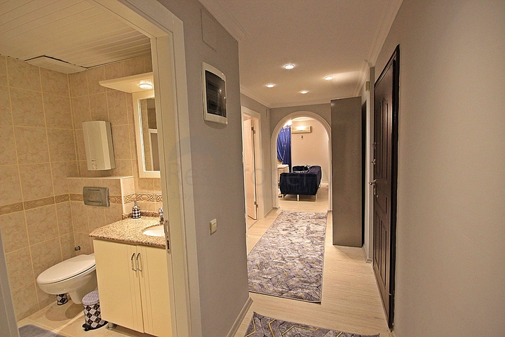 قريبة من البحر - شقة 2 غرفة وصالة مفروشة -في محمودلار / الانيا 