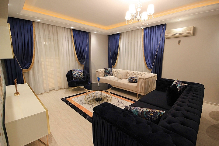 قريبة من البحر - شقة 2 غرفة وصالة مفروشة -في محمودلار / الانيا 