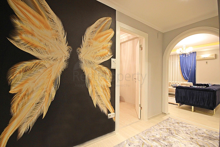 قريبة من البحر - شقة 2 غرفة وصالة مفروشة -في محمودلار / الانيا 