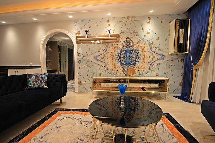 قريبة من البحر - شقة 2 غرفة وصالة مفروشة -في محمودلار / الانيا 