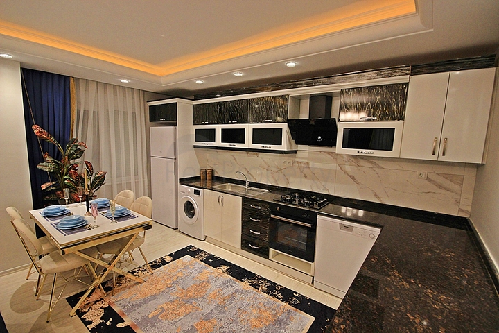 قريبة من البحر - شقة 2 غرفة وصالة مفروشة -في محمودلار / الانيا 