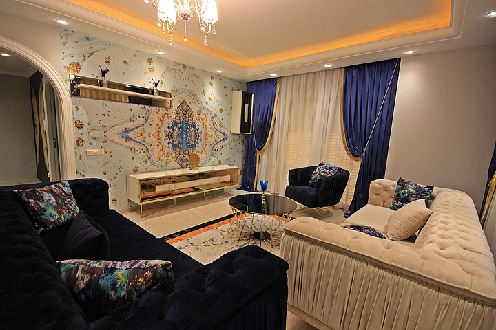 قريبة من البحر - شقة 2 غرفة وصالة مفروشة -في محمودلار / الانيا 