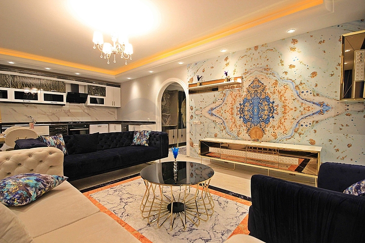 قريبة من البحر - شقة 2 غرفة وصالة مفروشة -في محمودلار / الانيا 