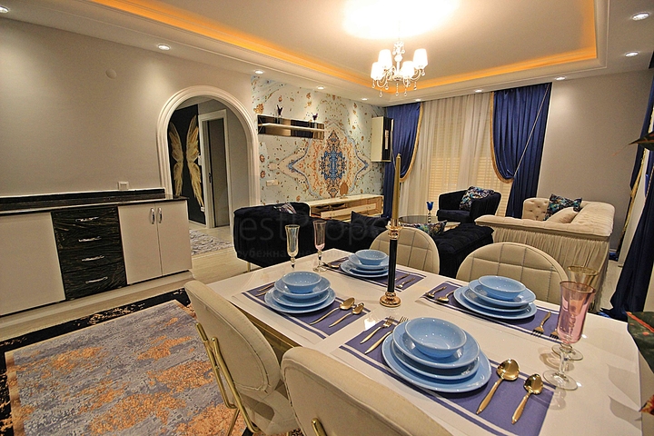 قريبة من البحر - شقة 2 غرفة وصالة مفروشة -في محمودلار / الانيا 