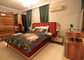 قريبة من البحر - شقة 2 غرفة وصالة مفروشة -في محمودلار / الانيا 