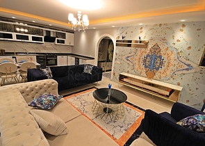 قريبة من البحر - شقة 2 غرفة وصالة مفروشة -في محمودلار / الانيا 