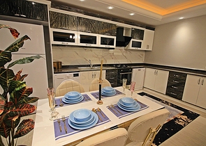 قريبة من البحر - شقة 2 غرفة وصالة مفروشة -في محمودلار / الانيا 