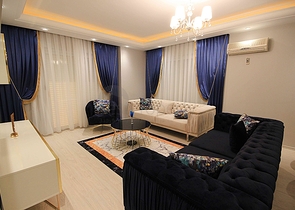 قريبة من البحر - شقة 2 غرفة وصالة مفروشة -في محمودلار / الانيا 