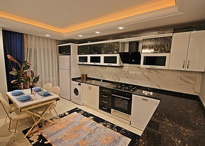 قريبة من البحر - شقة 2 غرفة وصالة مفروشة -في محمودلار / الانيا 