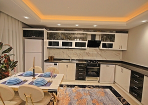 قريبة من البحر - شقة 2 غرفة وصالة مفروشة -في محمودلار / الانيا 