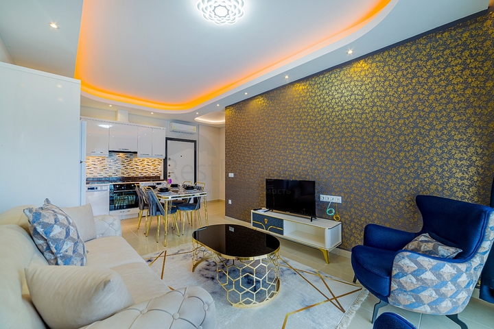 مجمعات سكنية فاخرة في الانيا - شقة غرفة وصالة مفروشة -محمودلار 