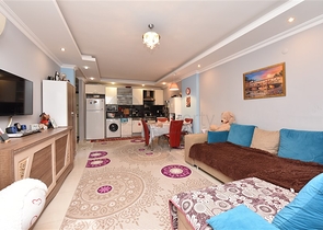 عقارات للبيع في الانيا -ضمن مجمع فاخر -شقة غرفة وصالة مفروشة -افسلار / الانيا 