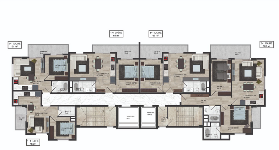 الاستثمار العقاري في الانيا - شقق قيد الانشاء -في محمودلار 